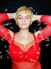 Load image into Gallery viewer, Sparkle Mesh  Body Suit
