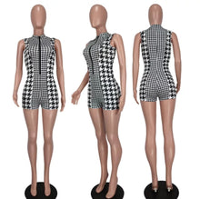 Load image into Gallery viewer, Cailen Checkered one piece romper
