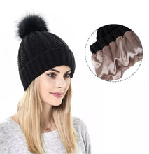 Load image into Gallery viewer, Satin Lined Winter Hat
